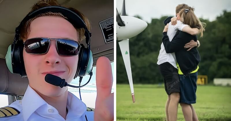 À 18 ans, il est devenu le plus jeune pilote à avoir fait le tour du monde en solitaire 
