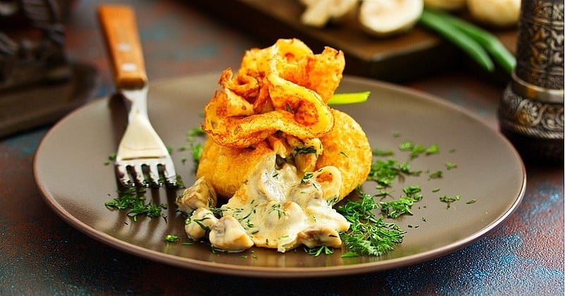 Préparez les fêtes avec ces aumônières aux champignons et au fromage