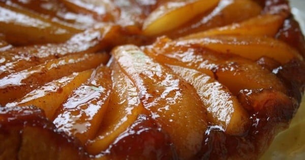 Votre bonheur simple : la tarte tatin aux poires, trop facile à réaliser ! 