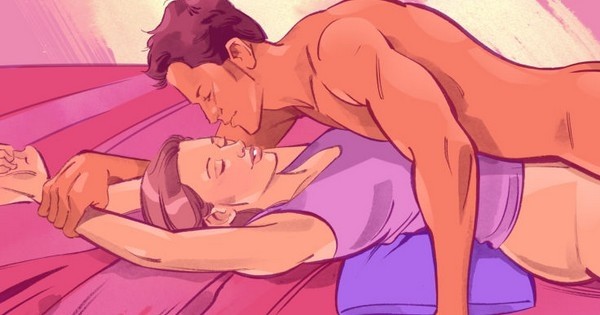 5 positions sexuelles inspirées du Yoga, parfaites pour faire l'amour... Et garder la forme !
