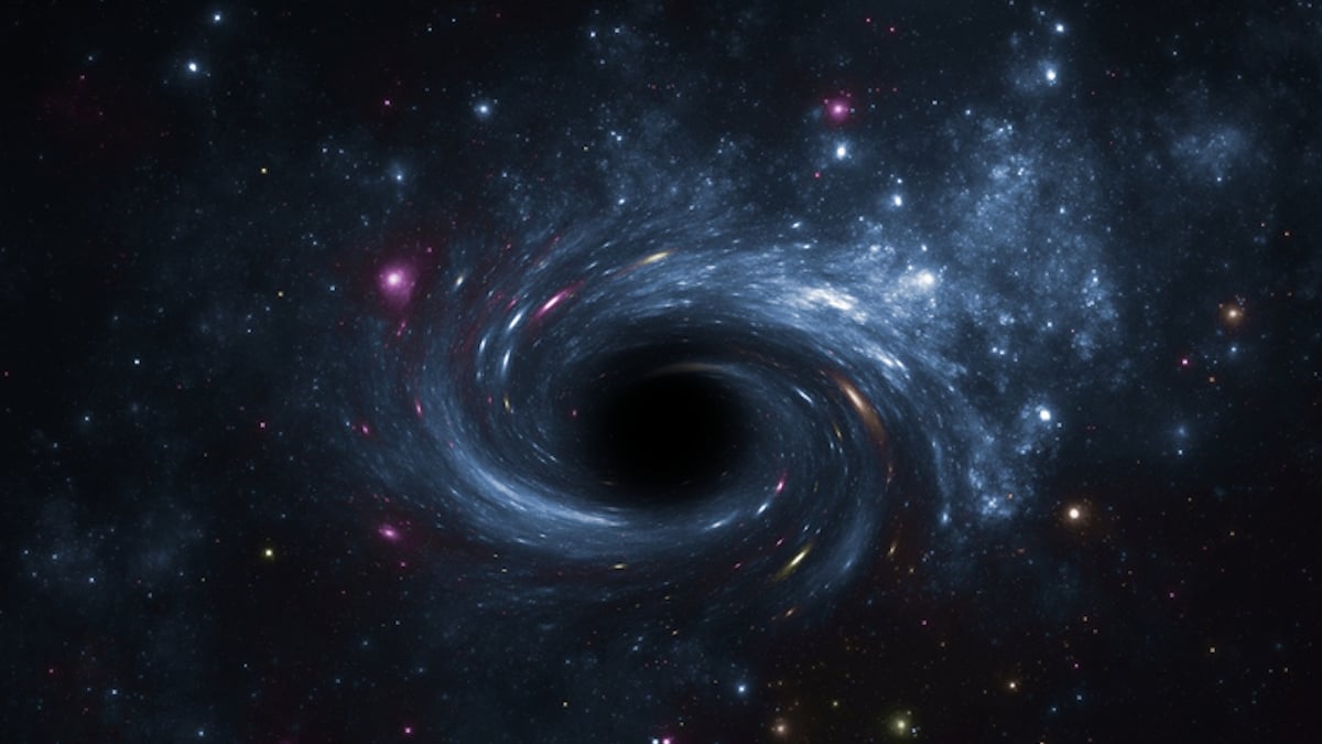 Le trou noir au centre de notre galaxie tourne à une vitesse ...