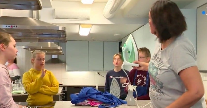 Dans les écoles finlandaises, tous les élèves apprennent les tâches ménagères