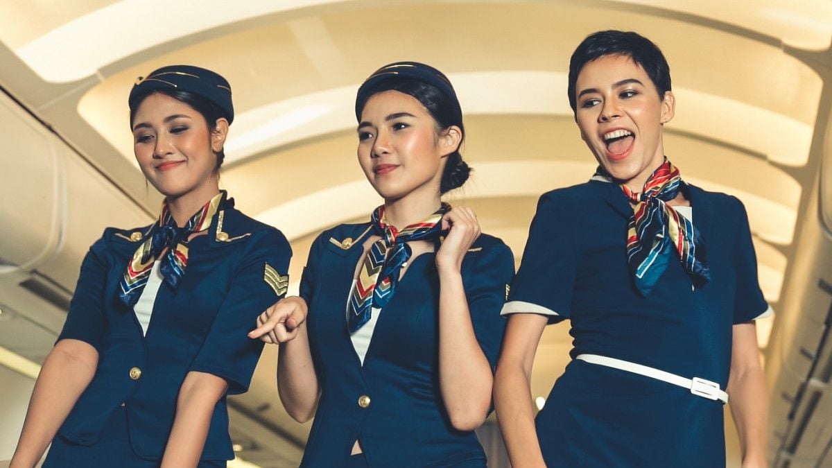 Des hôtesses de l'air