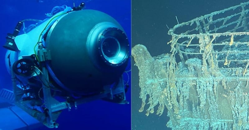 Un sous-marin touristique parti explorer l'épave du Titanic disparaît avec 5 personnes à son bord