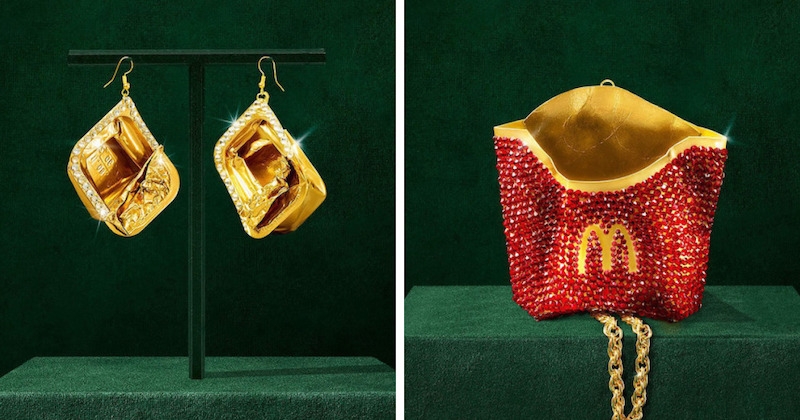 McDonalds vous offre des bijoux si vous jetez vos déchets à la poubelle
