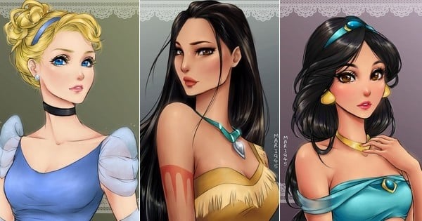 15 princesses Disney comme vous ne les avez jamais vues, façon « manga »