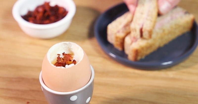 Pour le brunch, régalez-vous avec les œufs bio Matines mouillettes façon croque-monsieur !