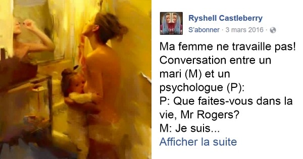 Parce que le rôle des mères au foyer est trop souvent dénigré, elle publie un hommage poignant devenu viral sur Facebook 