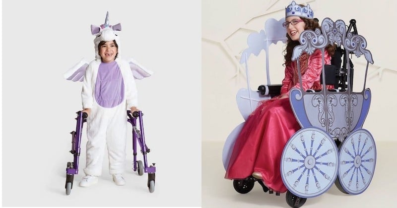 Les enfants handicapés peuvent maintenant se déguiser pour Halloween grâce à la nouvelle collection des magasins Target