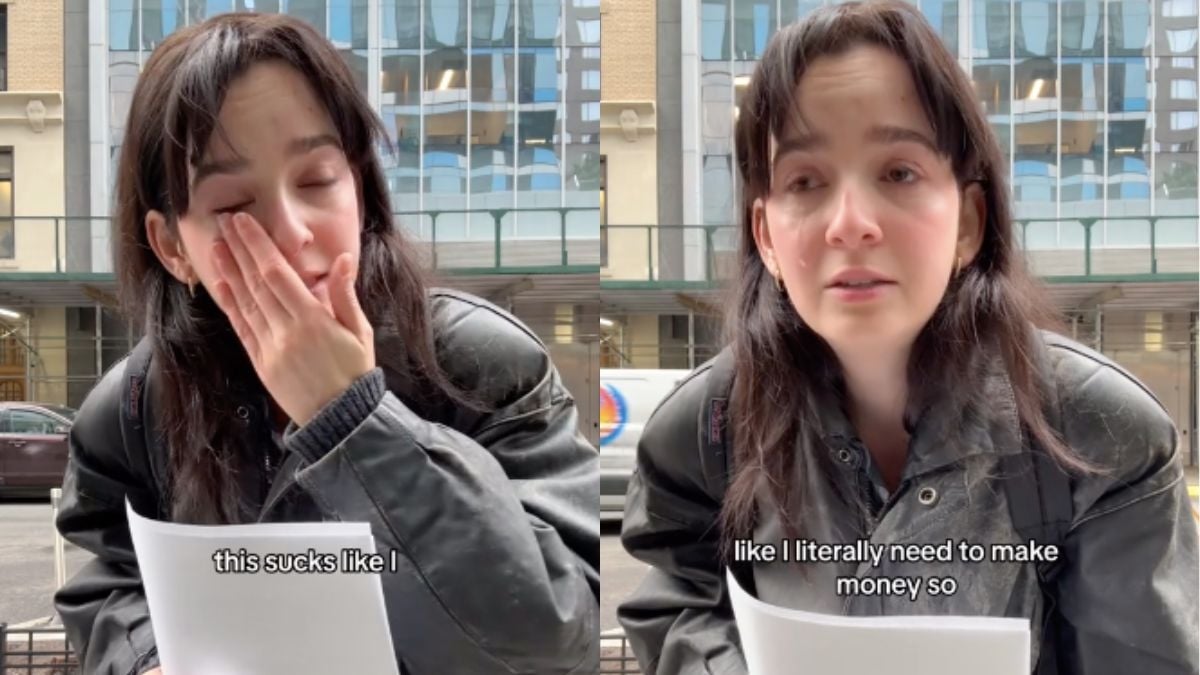 Trilingue et titulaire de 2 diplômes, elle n'arrive pas à trouver de job et fond en larmes dans une vidéo virale