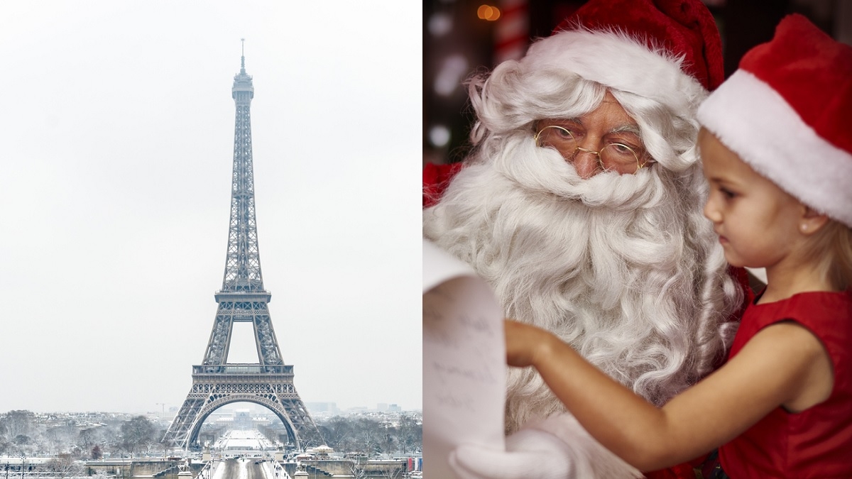 Un marché de Noël s'ouvre cette semaine au premier étage de la tour Eiffel avec la rencontre du Père Noël !
