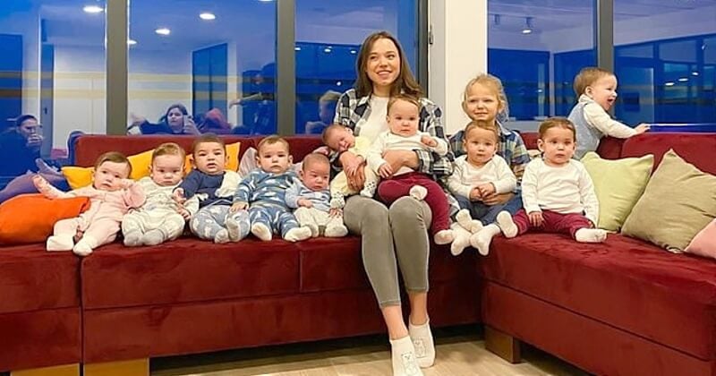 À seulement 23 ans, cette maman a déjà 11 enfants et elle en veut plus de 100