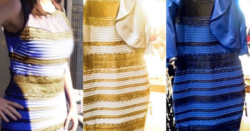 La fameuse robe bleue ou dorée, que personne ne percevait de la même façon, est de retour