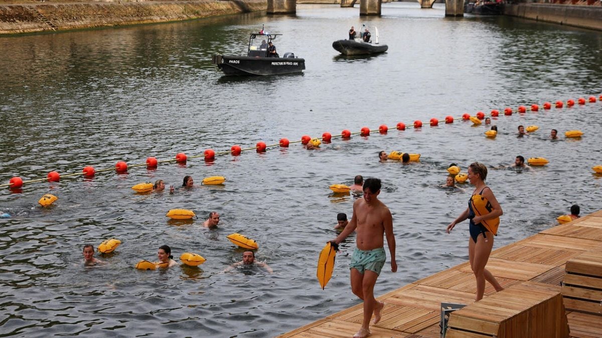 20 000 personnes se sont baignées dans la Seine en 10 jours seulement, un vrai succès selon la mairie