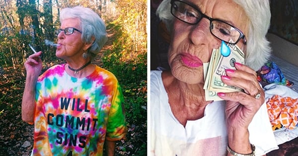 Cette grand-mère de 87 ans possède un compte Instagram...
