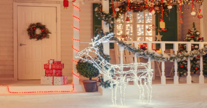 15 idées de décoration de Noël à fabriquer pour l'extérieur de la maison