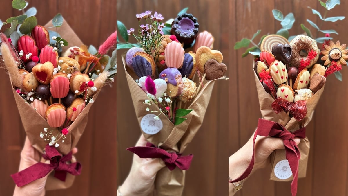 Ce traiteur toulousain propose des «bouquets à croquer» pour la Saint-Valentin