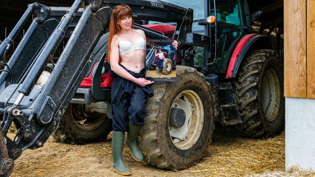 Des agricultrices prennent la pose dans un calendrier sexy pour faire évoluer les mentalités 