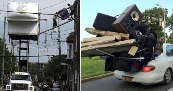 19 photos des plus gros fails de déménagement qui vous redonneront le sourire. La 16 est incroyable !