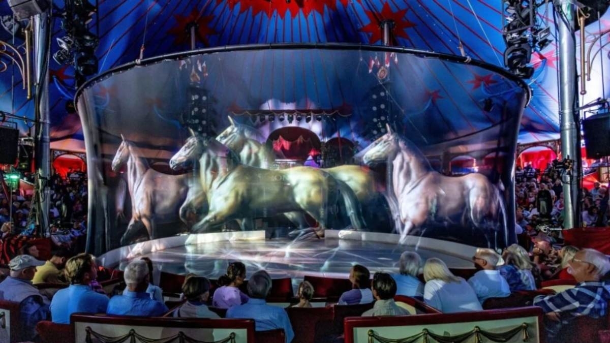 Les animaux de ce cirque ont été remplacés par... des hologrammes