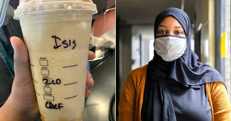 Chez Starbucks, une adolescente musulmane récupère sa boisson avec écrit « ISIS » au lieu de son prénom