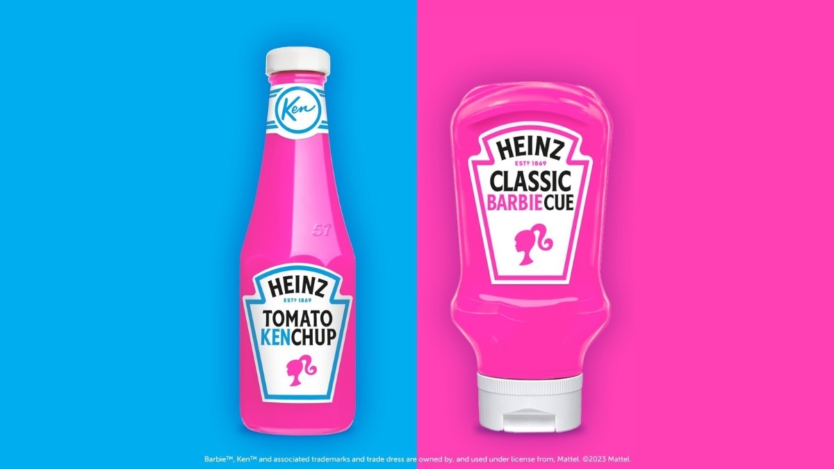 Kenchup et Barbiecue : même Heinz se lance sur la tendance Barbie !