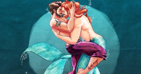 Il s'inspire de Disney pour illustrer l'amour gay... Voici le travail fabuleux de cet artiste mexicain !