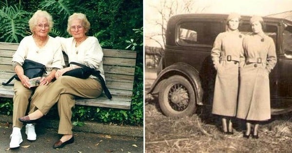 Depuis 100 ans, ces soeurs jumelles ne se sont jamais séparées et ont tout traversé ensemble. Leur histoire est incroyable !