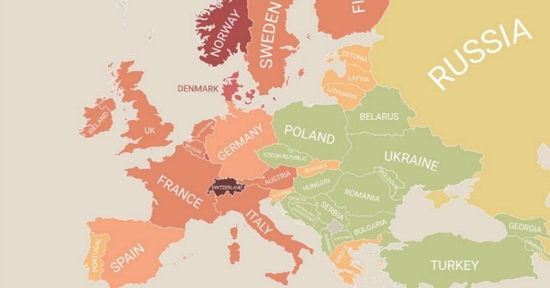 Infographie : le coût de la vie dans 121 pays du monde, pour mieux choisir votre destination selon votre budget !