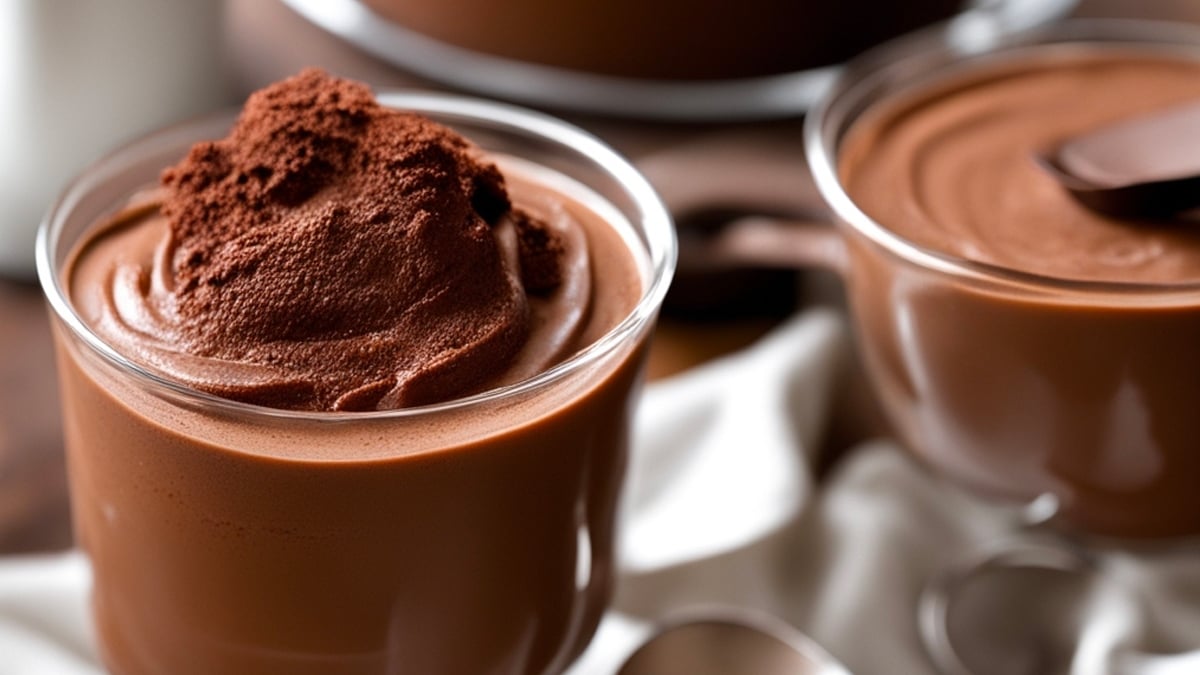 Recette incroyable de mousse au chocolat 