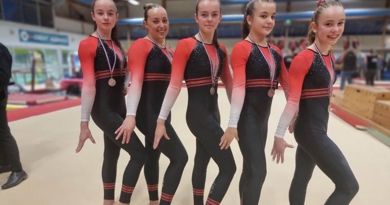 Les jeunes gymnastes de ce club sont les premières à ne plus porter de justaucorps et elles se sentent mieux dans leur peau
