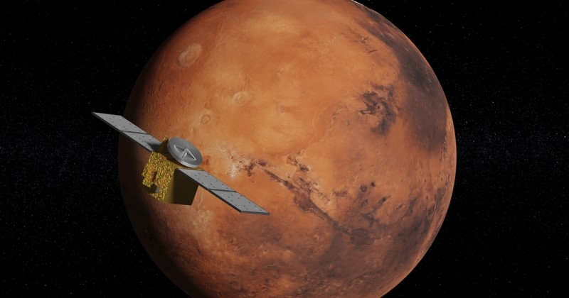 Mars : un satellite de la NASA a photographié une tête d'ours à la surface de la planète rouge