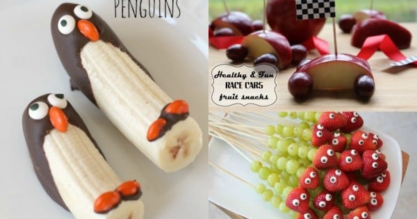 Voici 12 façons de rendre les fruits irrésistibles pour les enfants ! Ils vont s'amuser à les dévorer !