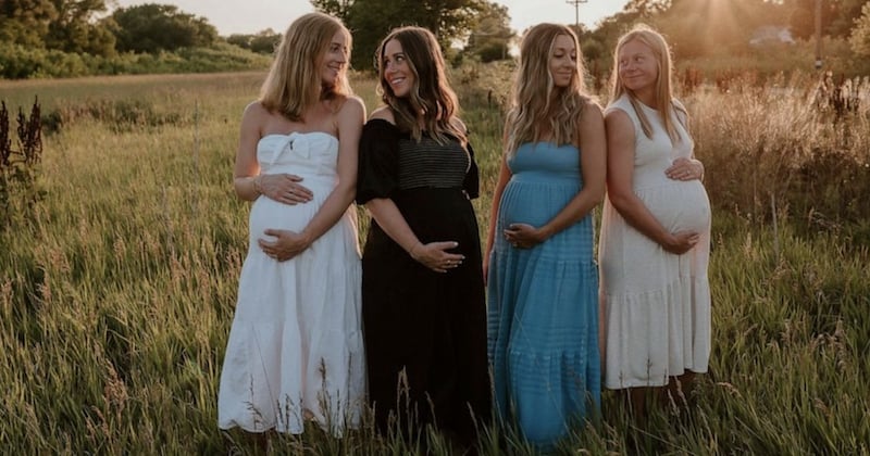 États-Unis : ces quatre soeurs sont tombées enceintes... en même temps !