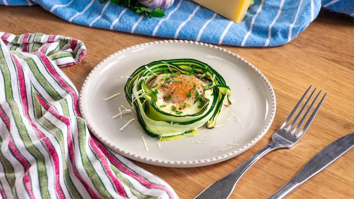 Aussi bons que mignons, ces nids de courgettes aux oeufs sont à tester de toute urgence !