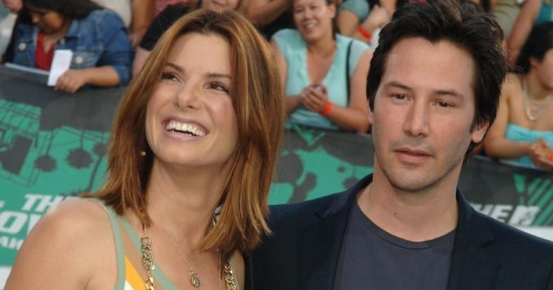 Sandra Bullock raconte le jour où Keanu Reeves s'est pointé chez elle avec des truffes et du champagne