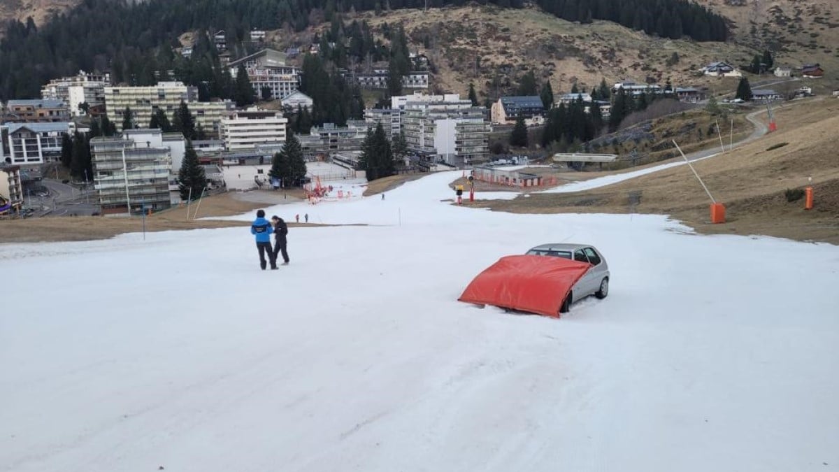 Pyrénées : il tente de monter une piste de ski en voiture... mais rien ne se passe comme prévu