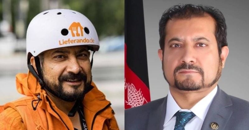 « Il n'y a pas à avoir honte » : l'incroyable destin d'un ex-ministre afghan, devenu livreur à vélo en Allemagne où il vit réfugié