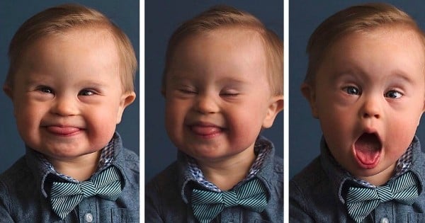 Aux États-Unis, un garçon trisomique de 15 mois devient mannequin pour une marque de prêt-à-porter