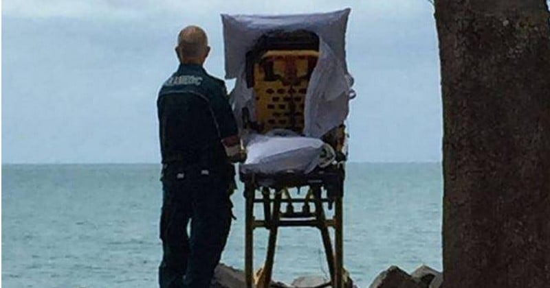 En Australie, des ambulanciers exaucent la dernière volonté d'une femme mourante en l'emmenant voir la mer une dernière fois
