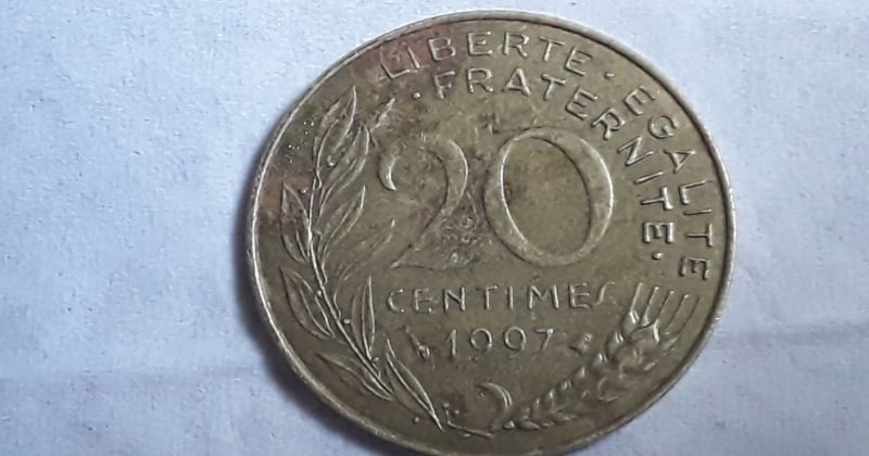 15 pièces de 20 centimes très rares