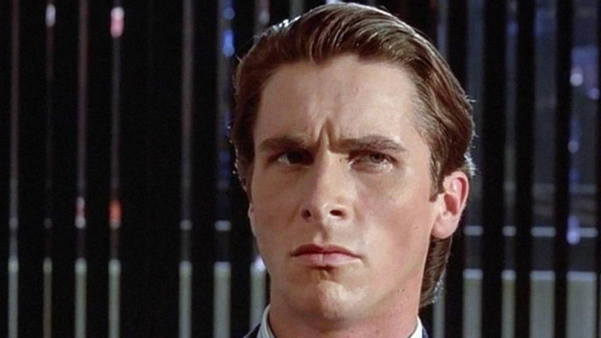 Christian Bale dans la peau de Patrick Bateman dans le film American Psycho