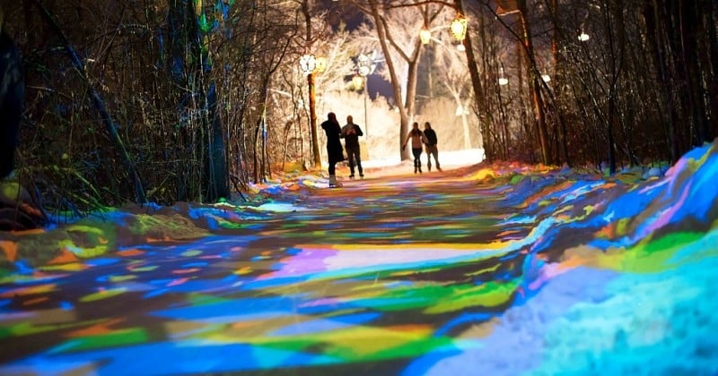 Au Canada, les autorités transforment les routes en pistes de patinage géantes pour inciter les gens à sortir de chez eux malgré le froid