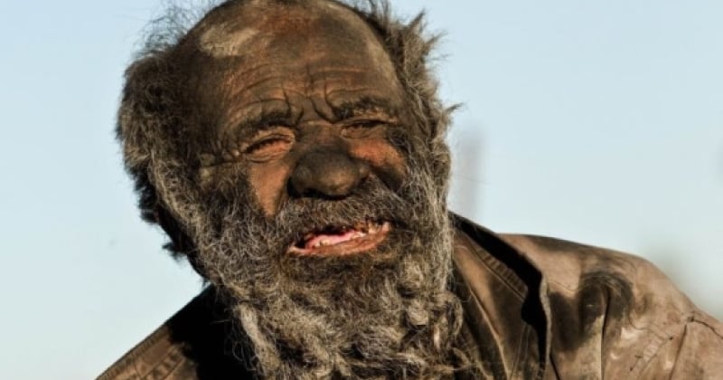 À 80 ans, voici « l'homme le plus sale du monde », il ne s'est pas lavé depuis... 60 ans