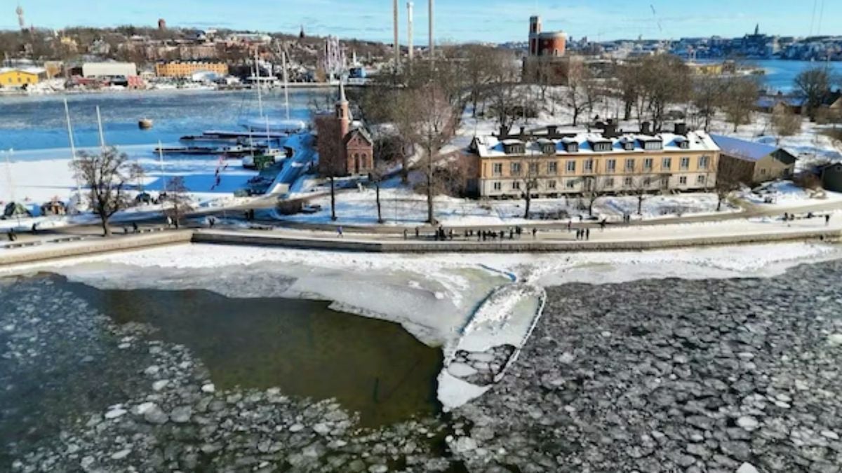 Une épave au coeur de Stockholm