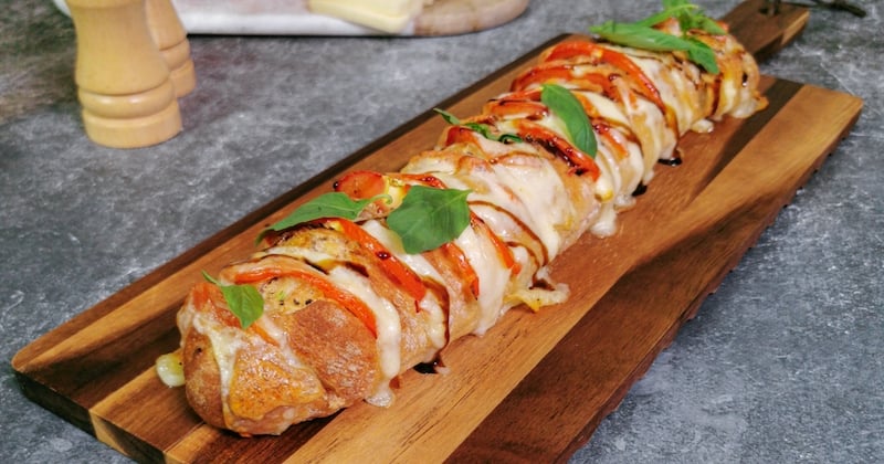 Recette baguette tomates mozzarella