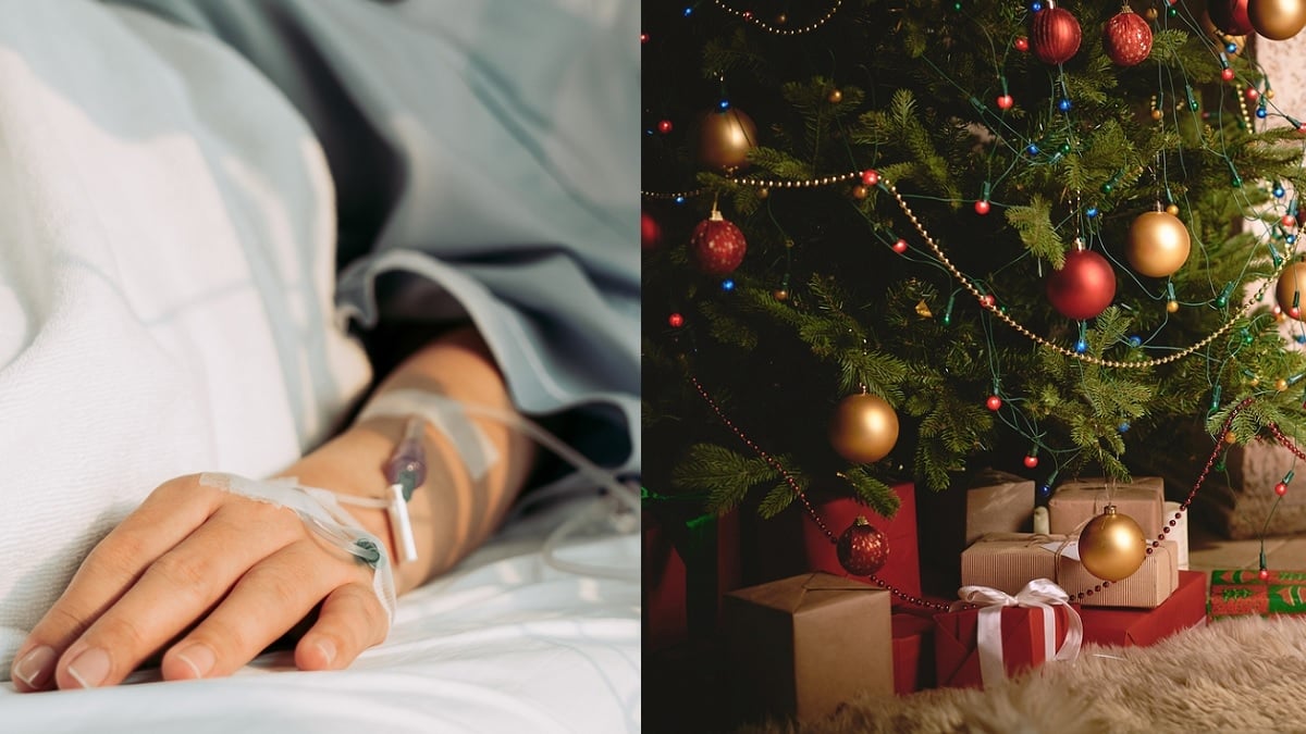 Atteinte d'une tumeur incurable à 19 ans et à bout de forces, Aliyah a fêté Noël en avance avec sa famille