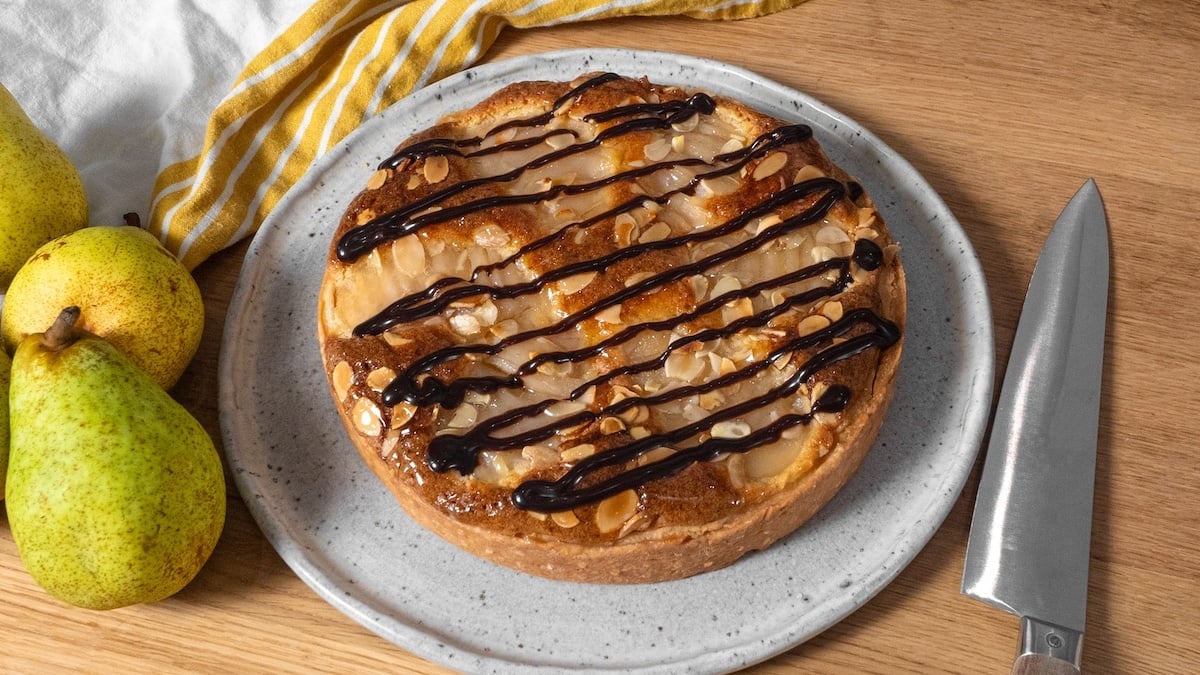 La tarte Bourdaloue aux poires, un dessert classique facile à faire mais tellement gourmand !