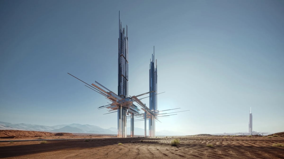 Arabie Saoudite : découvrez Epicon, un gratte-ciel futuriste qui défie les lois de la gravité 
