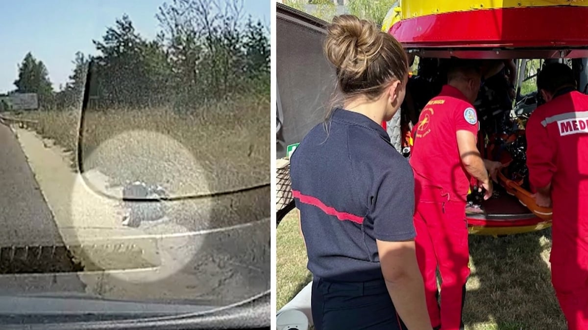 Victime d'un accident de moto, il rampe 48h le long de l'autoroute avant d'être secouru